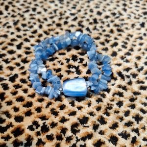 Blue bracelet